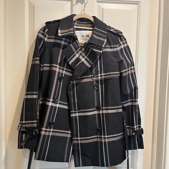 Coach Tatersall Trench Coat. - Picture 2 of 7